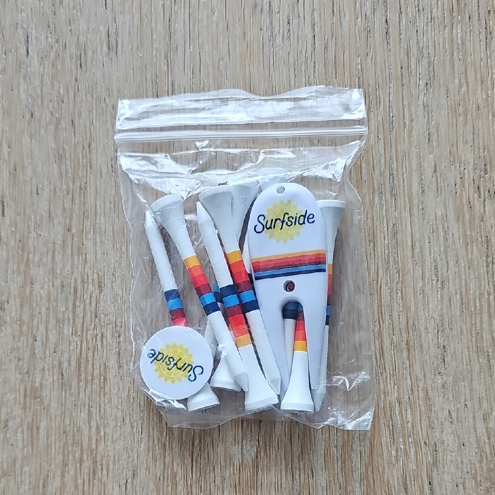 NWOT Surfside Golf Tee Set